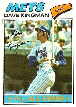 1977 Topps #500 Dave Kingman