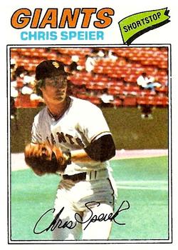 1982 Topps #198 Chris Speier - EX-MT