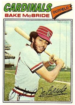 1977 Topps #516 Bake McBride