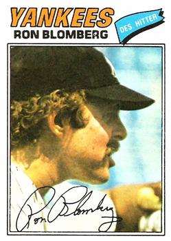 1977 Topps #543 Ron Blomberg