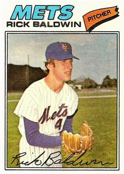 1977 Topps #587 Rick Baldwin
