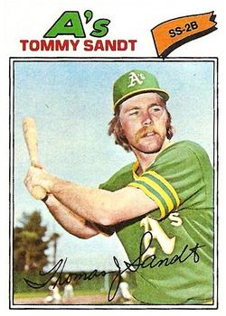 1977 Topps #616 Tommy Sandt RC