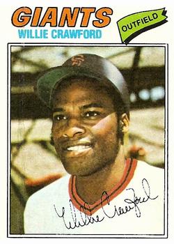 1977 Topps #642 Willie Crawford