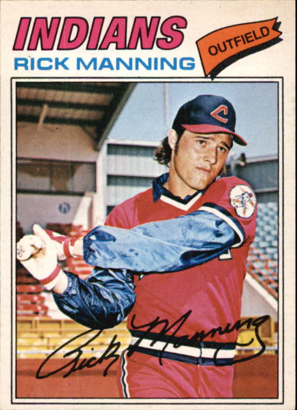 1977 O-Pee-Chee #190 Rick Manning