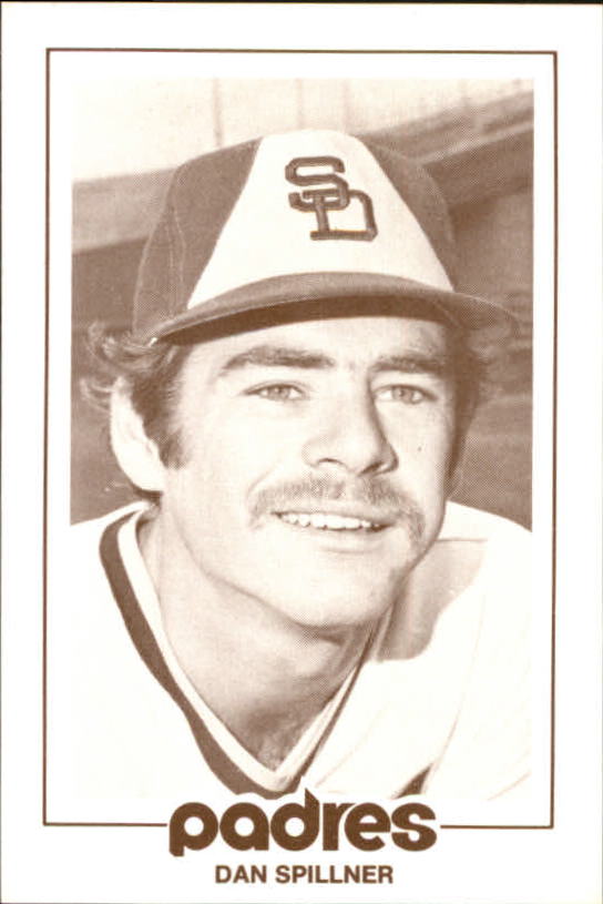 1977 Padres Schedule Cards #53 Dan Spillner