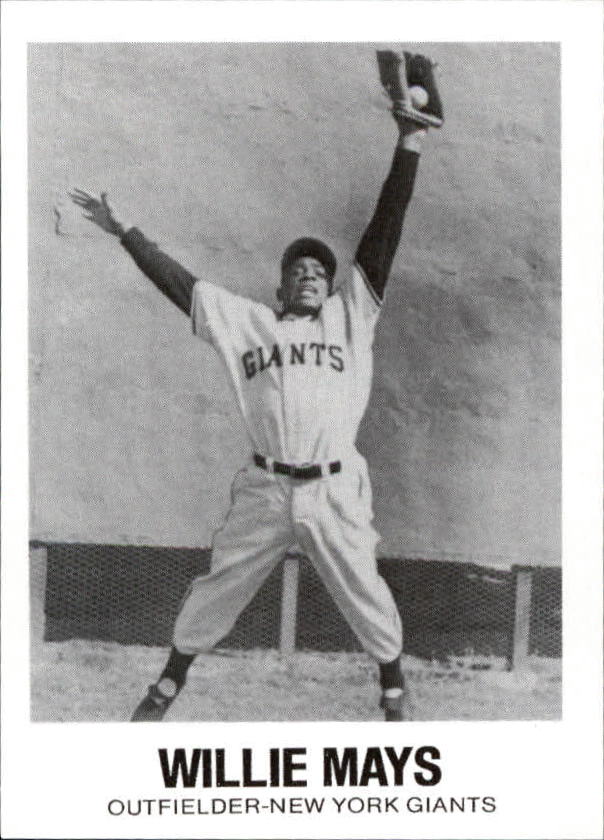 1977-84 Galasso Glossy Greats #8 Willie Mays