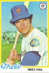 1978 Topps #69 Mike Vail