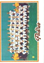 1978 Topps #192 San Diego Padres CL