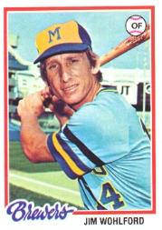 1978 Topps #376 Jim Wohlford