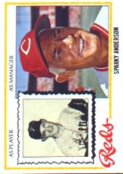 1978 Topps #401 Sparky Anderson MG