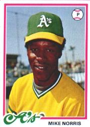1978 Topps #434 Mike Norris