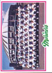 1978 Topps #499 Seattle Mariners CL
