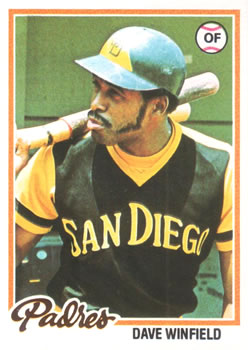 1978 Topps #530 Dave Winfield