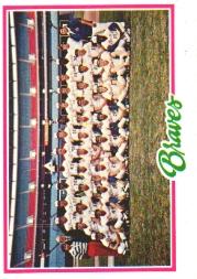1978 Topps #551 Atlanta Braves CL