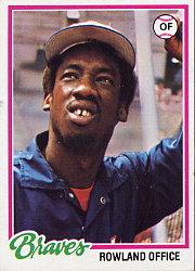 1978 Topps #632 Rowland Office