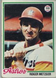 1978 Topps #697 Roger Metzger
