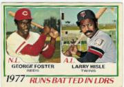 1978 O-Pee-Chee #3 George Foster/Larry Hisle LL