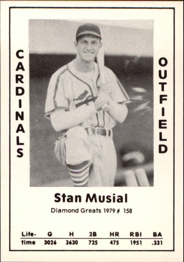 1979 Diamond Greats #158 Stan Musial