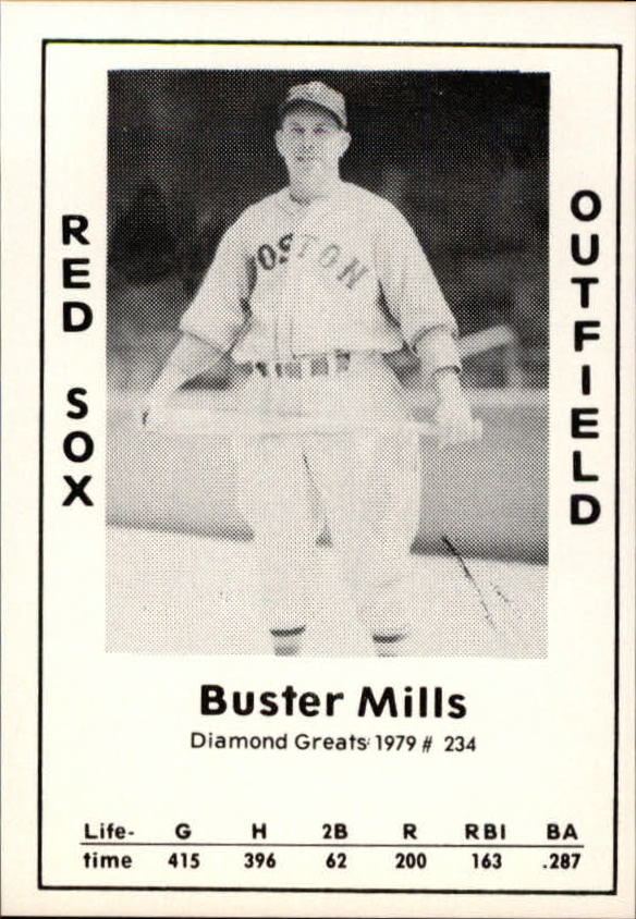 1979 Diamond Greats #234 Buster Mills