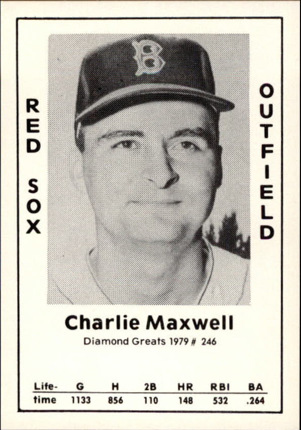 1979 Diamond Greats #246 Charlie Maxwell