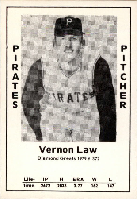 1979 Diamond Greats #371 Vernon Law