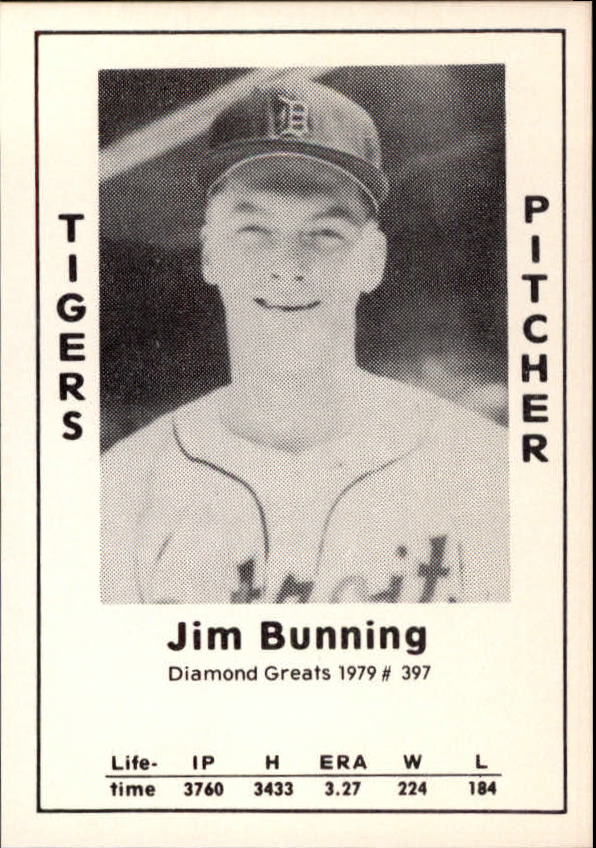 1979 Diamond Greats #397 Jim Bunning