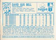 1979 Kellogg's #14B Buddy Bell/Traded to Rangers back image