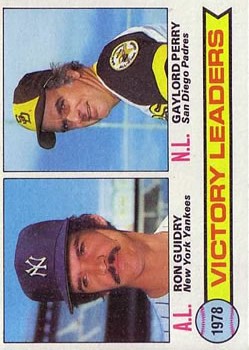 1979 Topps #5 Victory Leaders/Ron Guidry/Gaylord Perry