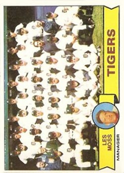 1979 Topps #66 Detroit Tigers CL/Les Moss MG
