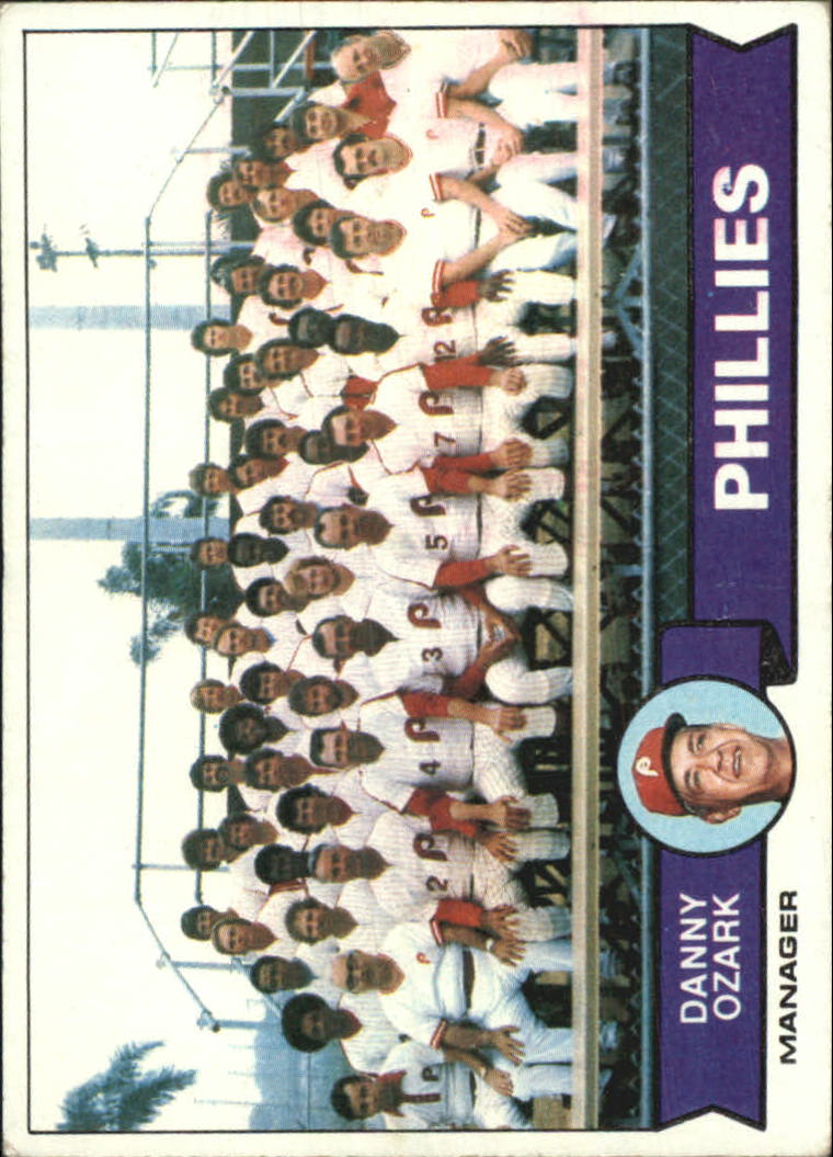 1979 Topps #112 Philadelphia Phillies CL/Danny Ozark MG