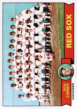 1979 Topps #214 Boston Red Sox CL/Don Zimmer MG