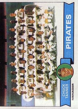 1979 Topps #244 Pittsburgh Pirates CL/Chuck Tanner MG