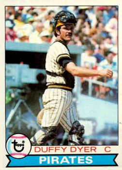 1979 Topps #286 Duffy Dyer UER/Aquired 10-22-74
