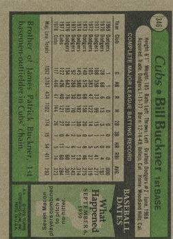 Jack Jenkins / Bill Buckner 1970 Topps Rookie Stars #286 Los Angeles Dodgers  VG #1