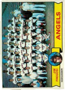 1979 Topps #424 California Angels CL/Jim Fregosi MG - POOR - The