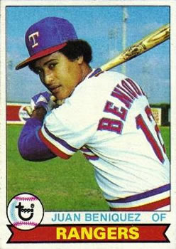 1979 Topps #478 Juan Beniquez