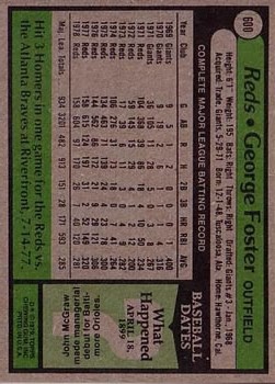 A0276- 1979 Topps BB #s 600-650 APPROXIMATE GRADE -You Pick- 15+ FREE US SHIP