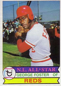  1975 Topps # 87 George Foster Cincinnati Reds