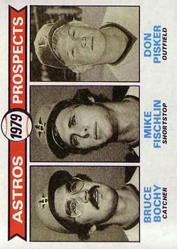 1979 Topps #718 Bruce Bochy RC/Mike Fischlin RC/Don Pisker RC