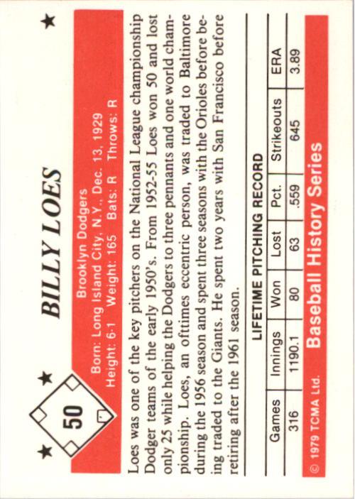 A8453- 1979 TCMA 50's Baseball Karten 1-200 Hofers -du Pick- 15 + Free US Schiff - Bild 101 von 389