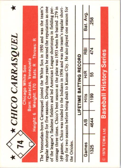 A8453- 1979 TCMA 50's Baseball Karten 1-200 Hofers -du Pick- 15 + Free US Schiff - Bild 149 von 389