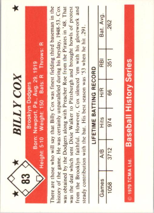A8453- 1979 TCMA 50's Baseball Karten 1-200 Hofers -du Pick- 15 + Free US Schiff - Bild 167 von 389