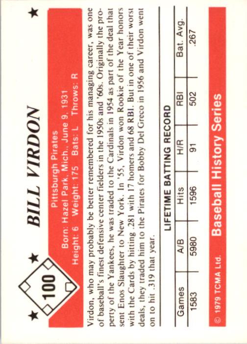 A8453- 1979 TCMA 50's Baseball Karten 1-200 Hofers -du Pick- 15 + Free US Schiff - Bild 199 von 389