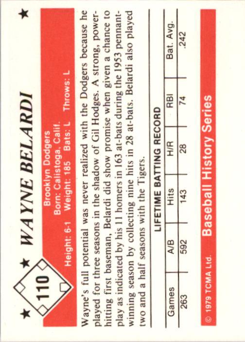 A8453- 1979 TCMA 50's Baseball Karten 1-200 Hofers -du Pick- 15 + Free US Schiff - Bild 219 von 389