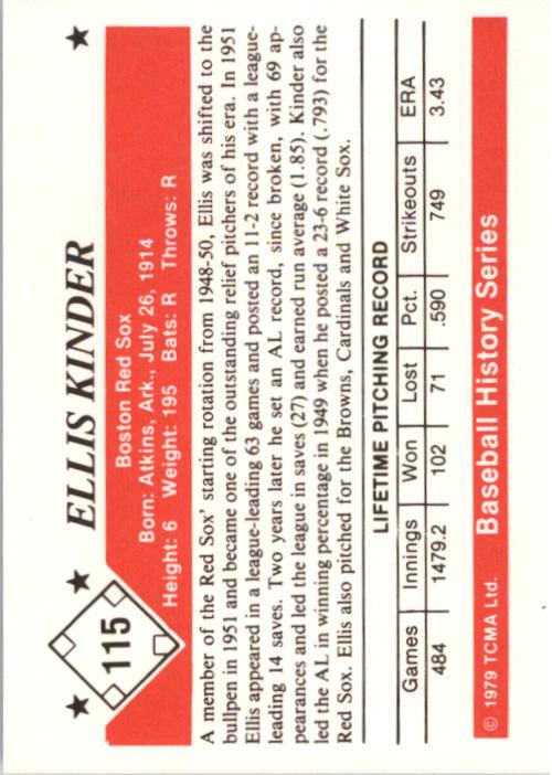 A8453- 1979 TCMA 50's Baseball Karten 1-200 Hofers -du Pick- 15 + Free US Schiff - Bild 229 von 389