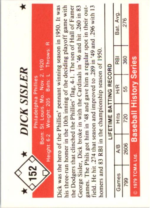 A8453- 1979 TCMA 50's Baseball Karten 1-200 Hofers -du Pick- 15 + Free US Schiff - Bild 295 von 389