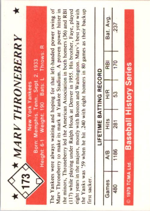 A8453- 1979 TCMA 50's Baseball Karten 1-200 Hofers -du Pick- 15 + Free US Schiff - Bild 335 von 389