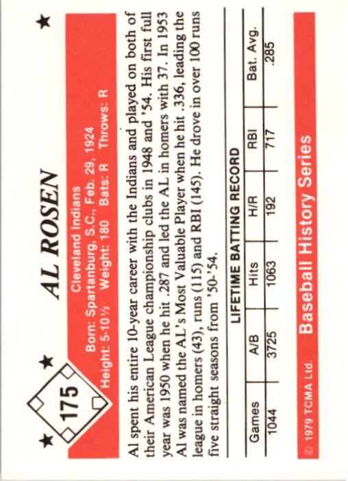 A8453- 1979 TCMA 50's Baseball Karten 1-200 Hofers -du Pick- 15 + Free US Schiff - Bild 339 von 389
