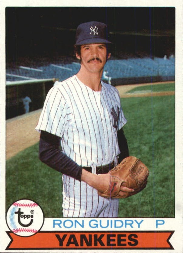 Ron Guidry New York Yankees Signed 1978 Topps Card #135