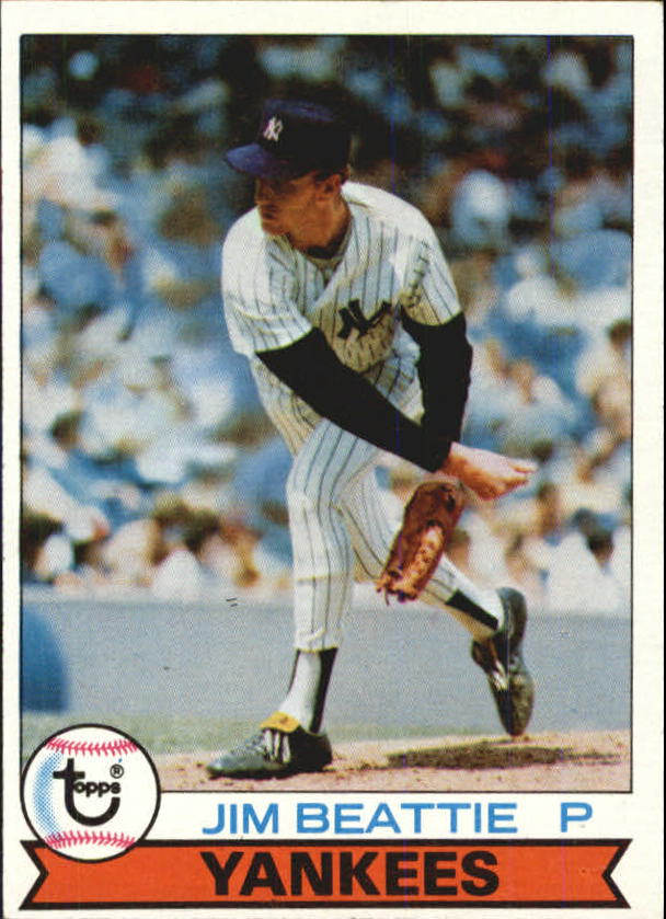 1979 Yankees Burger King #7 Jim Beattie